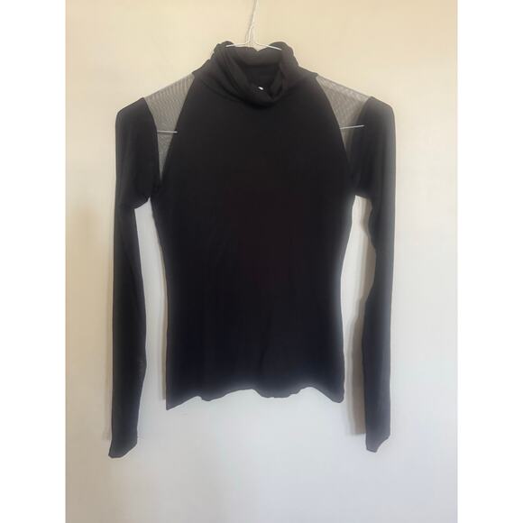 NWOT Marcella Maria Turtleneck in Black SZ XS - Picture 5 of 8